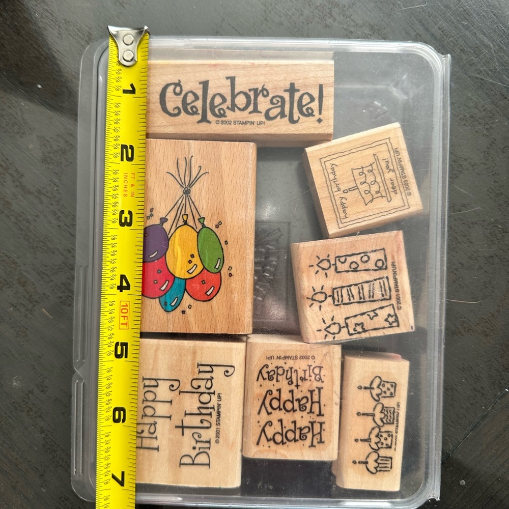 Stampin' Up! Celebrate Birthday Stamps - Multicolor